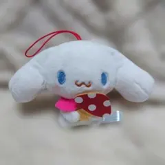 【美品】シナモロール　きのこ　ピンク　マスコット　アミューズメント