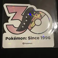 Pokémon 30th Anniversary ステッカー クチート
