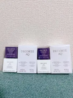 DECORTÉ AQ トライアルセット 4点 2個セット
