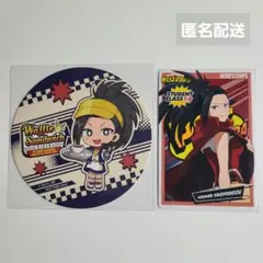 ヒロアカ　僕のヒーローアカデミア　アニメイトカフェ　八百万百　コースター
