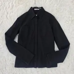 K.T キヨコタカセ ブラック シャツ 長袖 S 上品のサムネイル