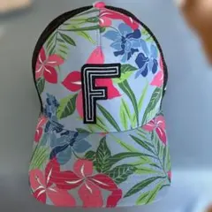 川崎フロンターレ　NEW ERA ニューエラ Fロゴ メッシュキャップ 花柄