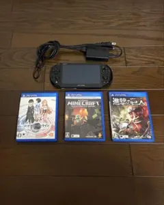 PS Vita ＋ ゲームソフト3本セット