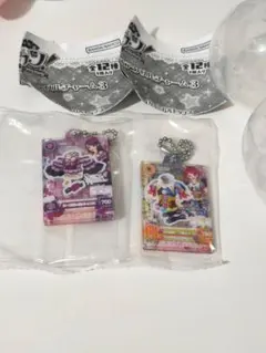 アイカツ だれでもアイドル活動 ノ瀬かえで ガチャ アクリルチャーム 紫吹蘭