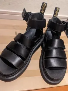 Dr. Martens ストラップサンダル ブラックのサムネイル
