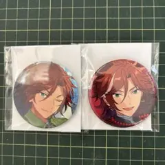 あんさんぶるスターズコレクション缶バッジ 三毛縞斑 2点セット