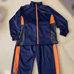 Puma ジャージセット ネイビー/オレンジ