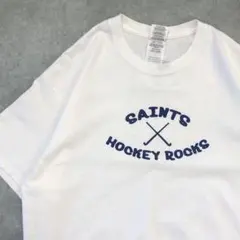 US古着 ホッケー Tシャツ L 団体 企業 スポーツ チーム ロゴ アメリカ