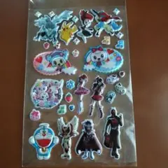 ★ぷくぷく★3D立体シール★ポケモンたまごっちジュエルペット他