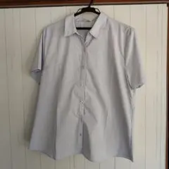 ハニーズ　CINEMA CLUB ストライプ 半袖シャツ LL