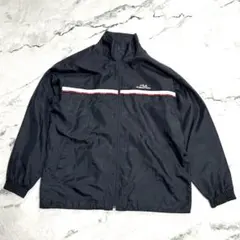 FILA フィラ ウィンドブレーカー ナイロンジャケット ロゴ ネイビー Lのサムネイル