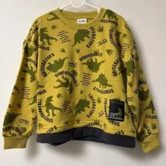 恐竜　トレーナー　　110cm 長袖トレーナー　トップス　子供服