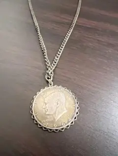 1964 Kennedy Half Dollar Coin Necklace