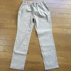 メンズ　イージーパンツ　ベージュ