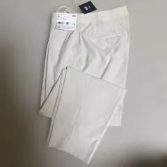 【新品・タグ付】ユニクロ×セオリー 感動タックイージーパンツ ナチュラル XL