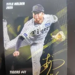 今入手困難なレアカード 村上頌樹 阪神タイガースプリントサイン