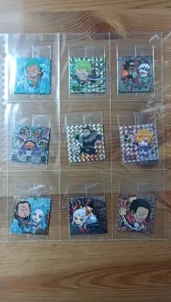 ワンピースウエハース　まとめ売り　9枚セット