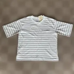 【新品】MUJI 無印 レディース ボーダーTシャツ XS-S