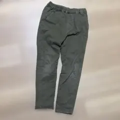 UNIQLO カーキ裏起毛　長ズボン 130サイズ
