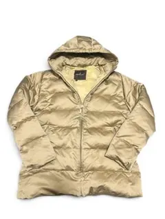 美品 MONCLER モンクレール ヴィンテージ ダウンジャケット ゴールド 0