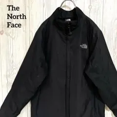 ノースフェイス　ナイロンジャケット　レディースL　ブラック黒　ブルゾンジャンバー