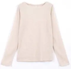 UrbanSmartシアーフライスTシャツ　アイボリー