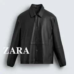 ZARA フェイクレザージャケット