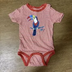 babyGap ストライプロンパース 80