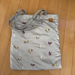 russet MUKU ラシット 馬柄 トートバッグ　グレーのサムネイル