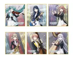 【新品】プロセカ　セカイシンフォニー　2023 初音ミク　ミニ色紙　6枚セット