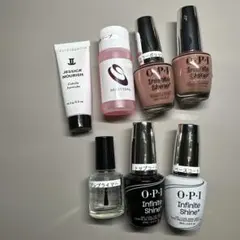ＯＰＩ ポリッシュ ナチュラルスキンカラー トップコート ベースコート 2級のサムネイル