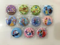 【新品/未開封品】ディズニー刺繍缶バッジ付きビスケットの缶バッジ