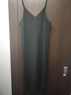 Re:EDIT ブラック キャミワンピース M