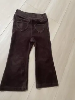 petit main ダークブラウン パンツ