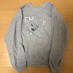 SDI EAGLEプリント グレー トレーナー