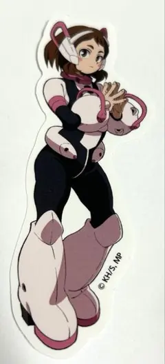 僕のヒーローアカデミア　ダイカットステッカー　麗日お茶子