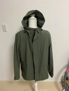 Grand PARK フード付きマウンテンパーカー オリーブグリーン