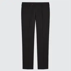 美品 ユニクロ 感動パンツウルトラライト（ウールライク) ブラック w76