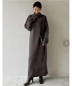 【Re:EDIT】ニットワンピース