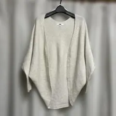 わ*ば様 UNIQLO カーディガン M 3D スフレヤーン　ユニクロ　サイズM