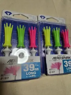 カラー　エアロスパークティー 39mm TE-408 ダイヤゴルフ　ロング