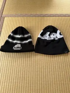 X-LARGE ニット帽 2点セットのサムネイル