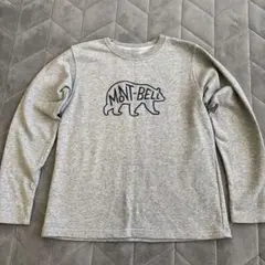 長袖トレーナー Kid's 150 グレー