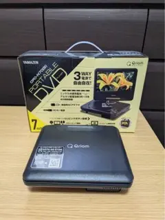 Qriom ポータブルDVDプレーヤー 13.3インチ ブルーレイ - メルカリ