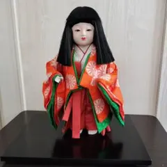 作家物/市松人形/公司作/日本製/高さ約45cm/紙元箱/栞/特選本頭13号