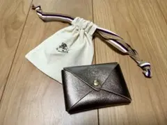 IL BISONTE イルビゾンテ 2つ折り財布 ブラック 極美品 廃盤モデル 