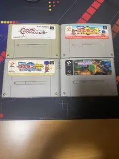 スーパーファミコン ゲームソフト4本セット 起動確認済 KONAMI スクウェア