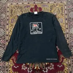 ヴィンテージ キースヘリング プリント ロンT 長袖 カットソー