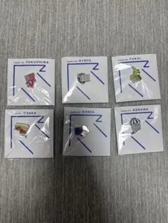 東横イン ご当地ピンバッジ 6種セット