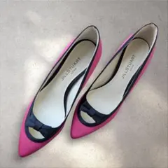 JILL STUART ポインテッドトゥ ヒール パンプス 22.5cm